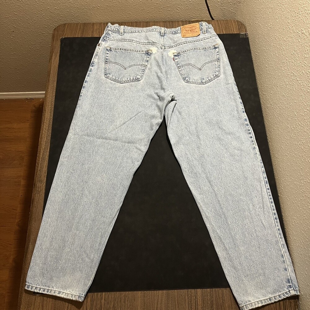 Levi's 560 Wide leg vintage Levi Jeans 90s Baggy Embroidery Silver tab Jnco 80s